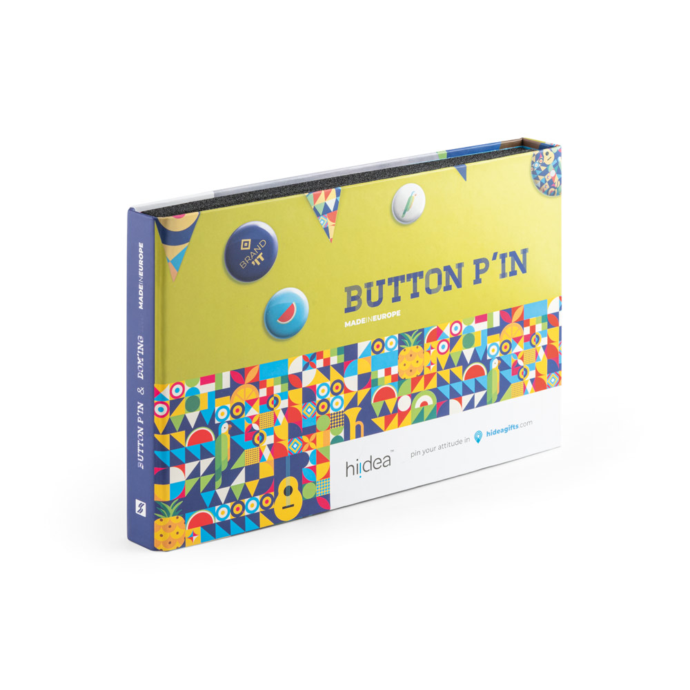 PIN & DOMING SHOWCASE Mustermappe 2 in 1 Pin und Doming