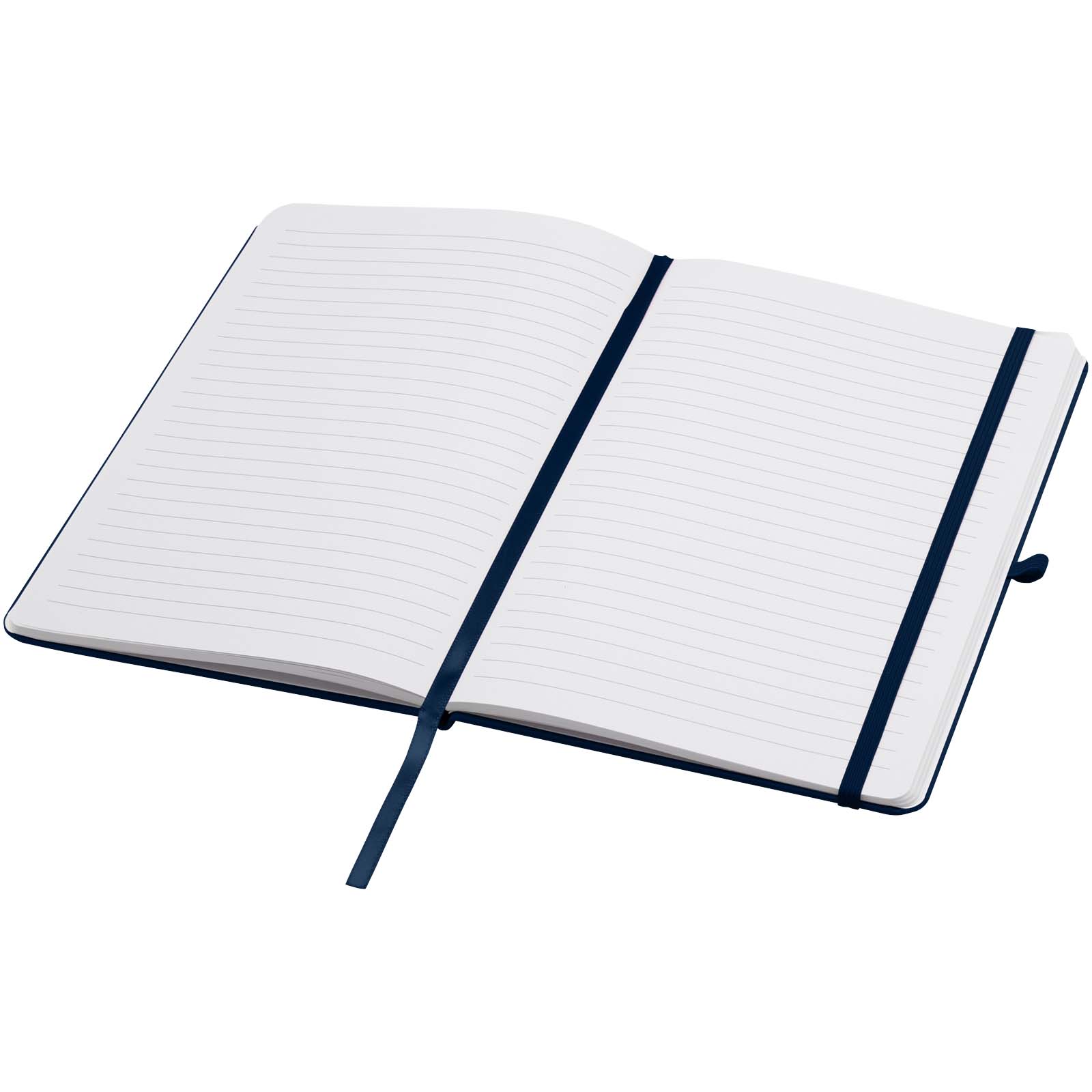 Teak A5 Hardcover Notizbuch, liniert, aus recyceltem Material
