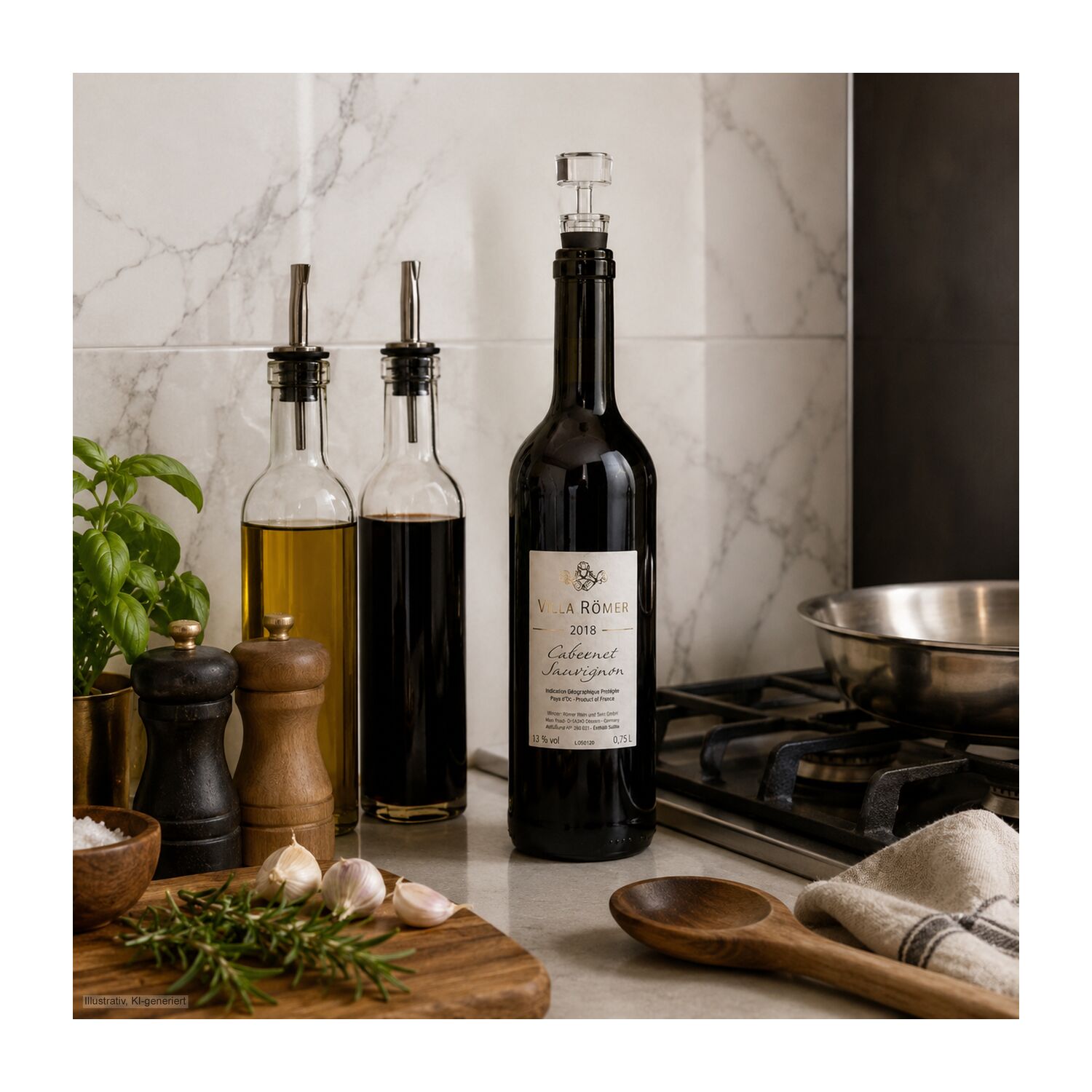 Geschenkset / Präsenteset: Wein-Partnerschaft