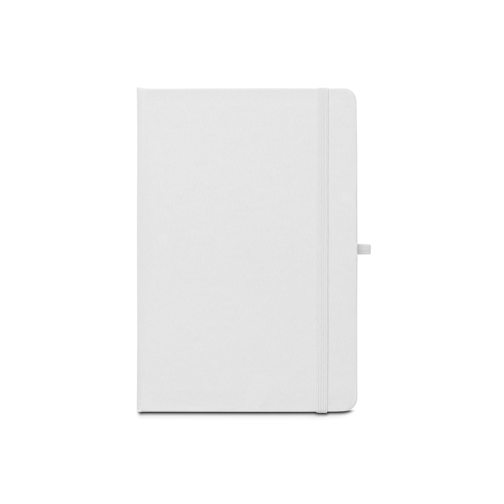 ANNE SUB A5 Notizbuch aus recyceltem 300D-Polyester (100% rPET), ideal für die Sublimationspersonalisierung
