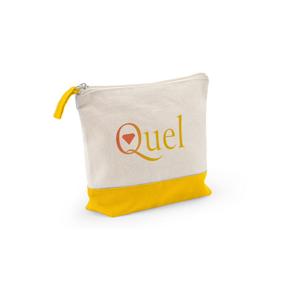 DAPHNE Kosmetiktasche aus 100 % Baumwolle (340 g / m²), zweifarbig