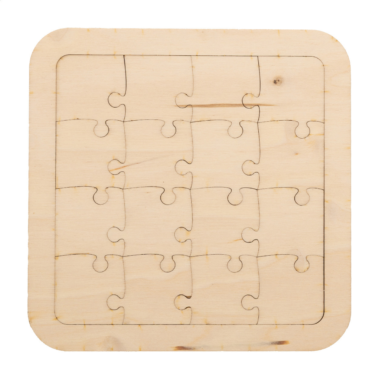 Individuelles Holzpuzzle Wozzle