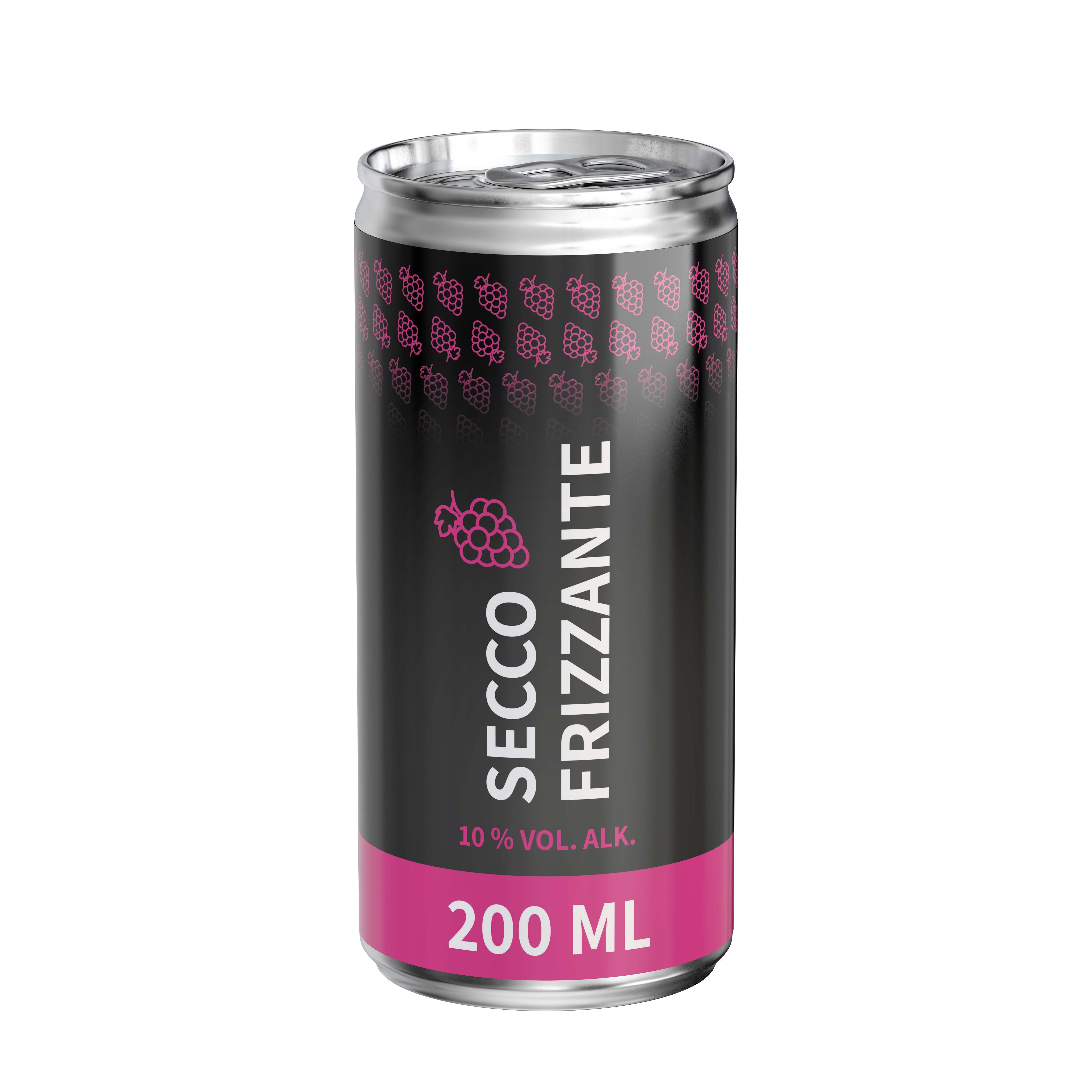 200 ml Secco frizzante (Dose) - Body Label 200 ml Secco frizzante (Dose) - Body Label