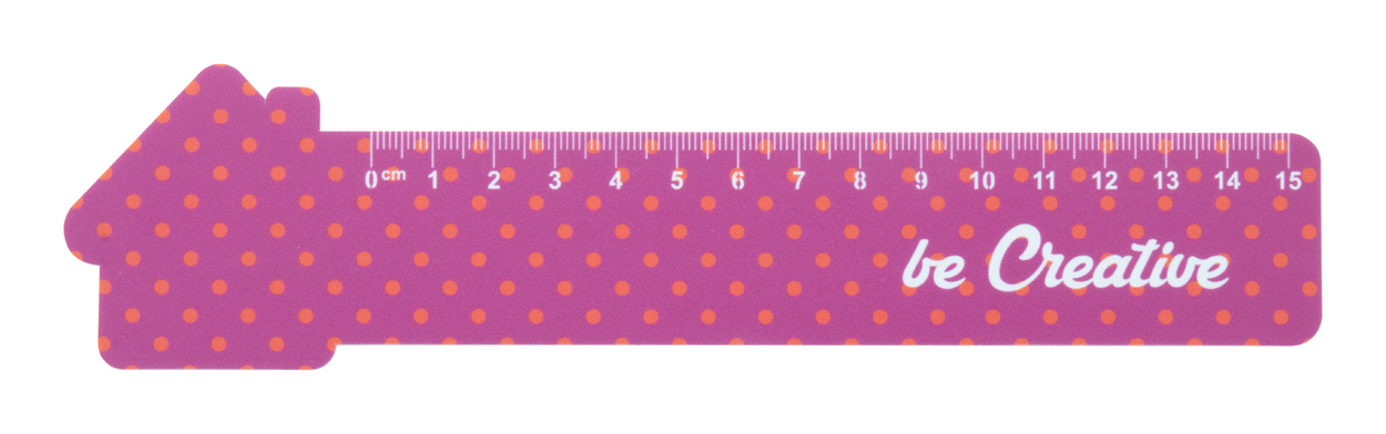 Lineal Haus, 15 cm Couler 15 Lineal Haus, 15 cm Couler 15