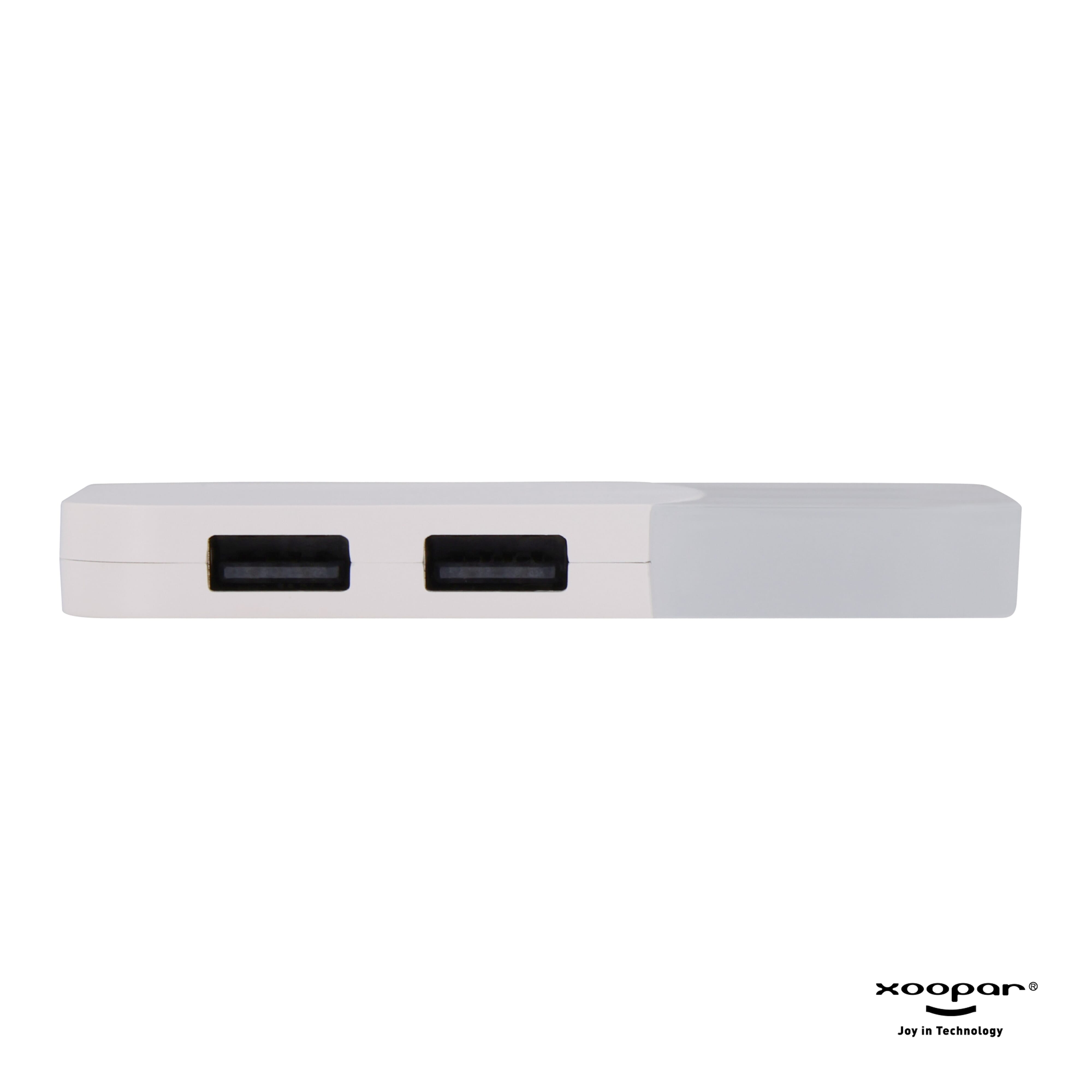 Xoopar iLo Mini Hub– 4 in 1 Adapter – USB 2.0 Data Transfer - Splitter
