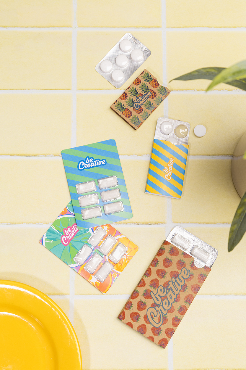Minzbonbons in individuaeller Verpackung CreaMint 5