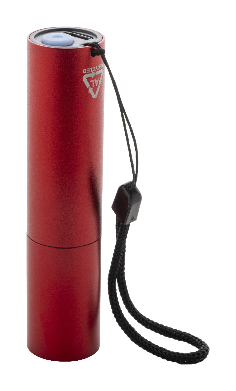 Wiederaufladbare Taschenlampe aus recyceltem Aluminium Chargelight Tone