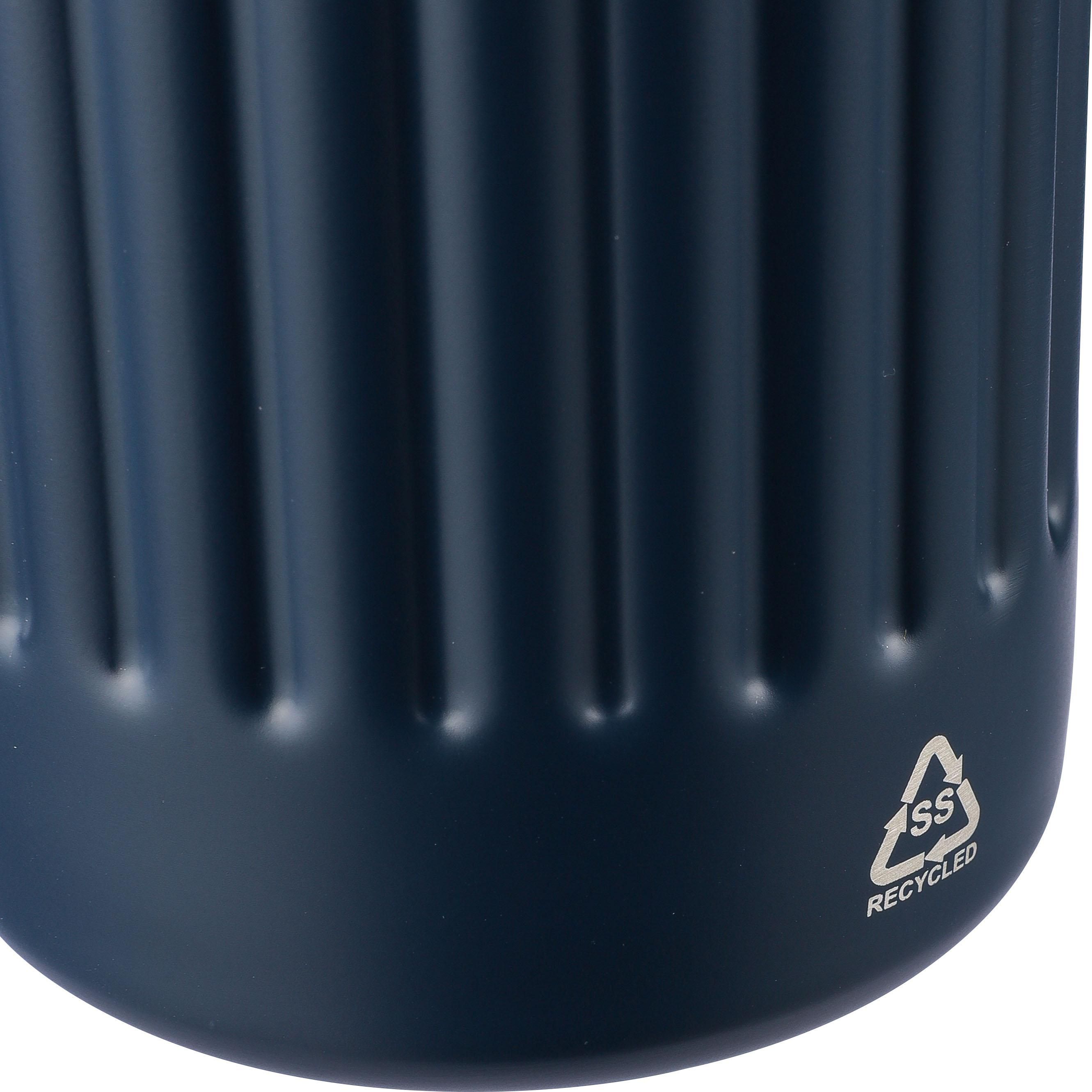 Recycelte doppelwandige Trinkflasche aus Edelstahl (500 ml), Lior