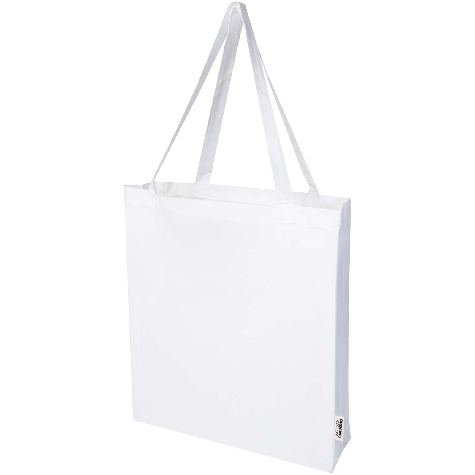 Odisha 180 g / m² OCS Bio Tragetasche mit Seitenfalten 14L