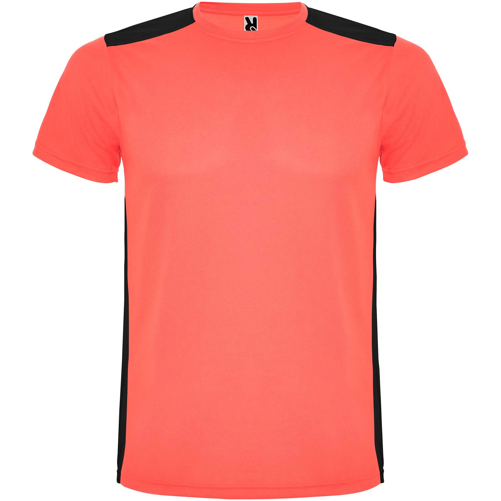 Fluor Coral, schwarz