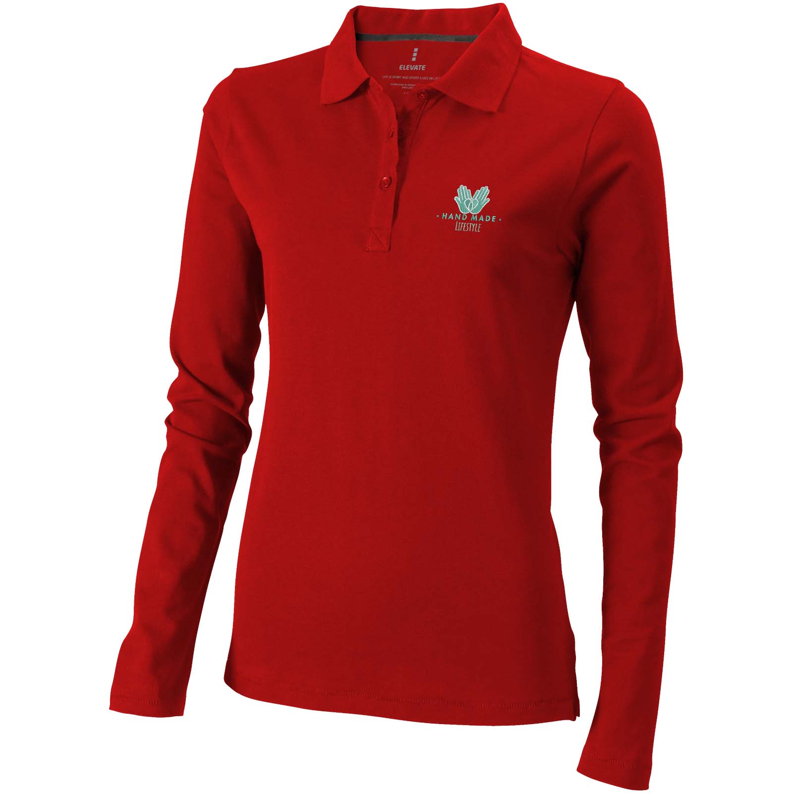 Calgary 180 g / m² Langarm Poloshirt für Damen