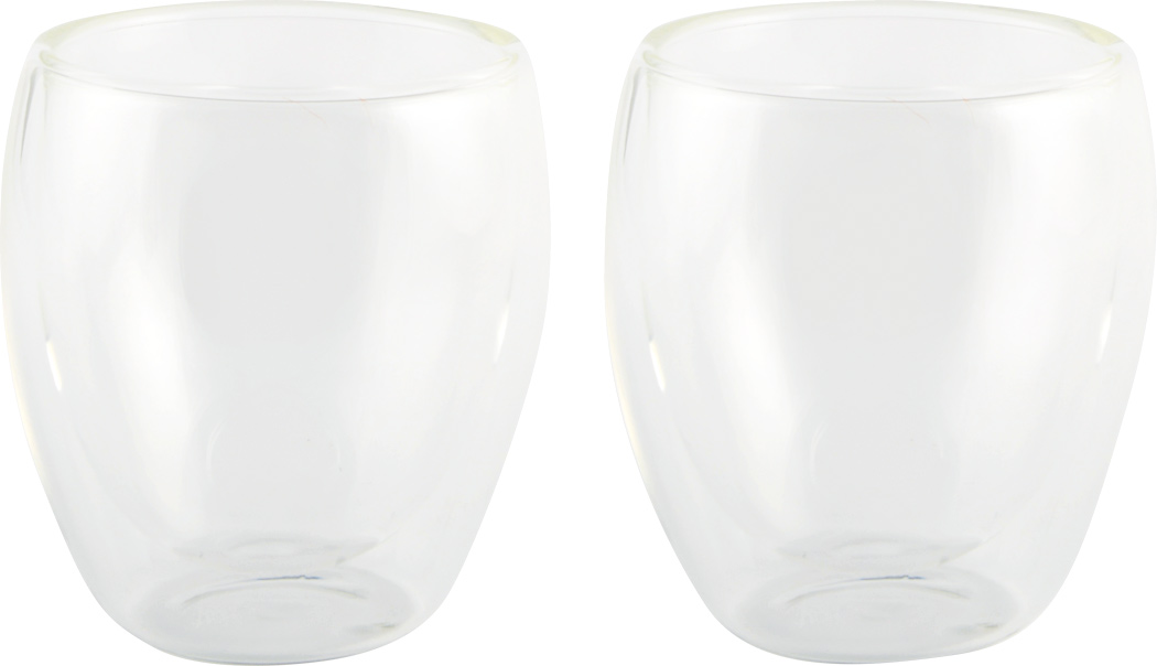 Gläser-Set DRINK LINE S, doppelwandig: 2er Set