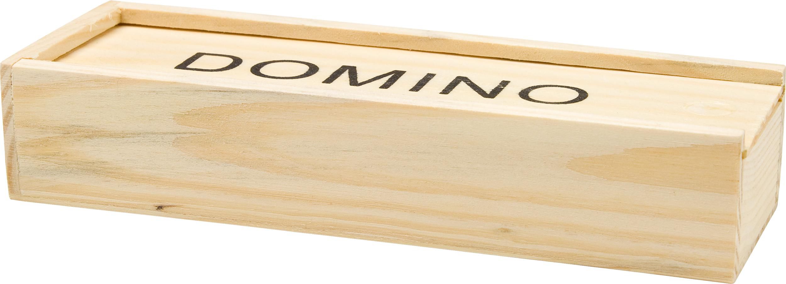 Domino-Spiel in Holzbox Enid