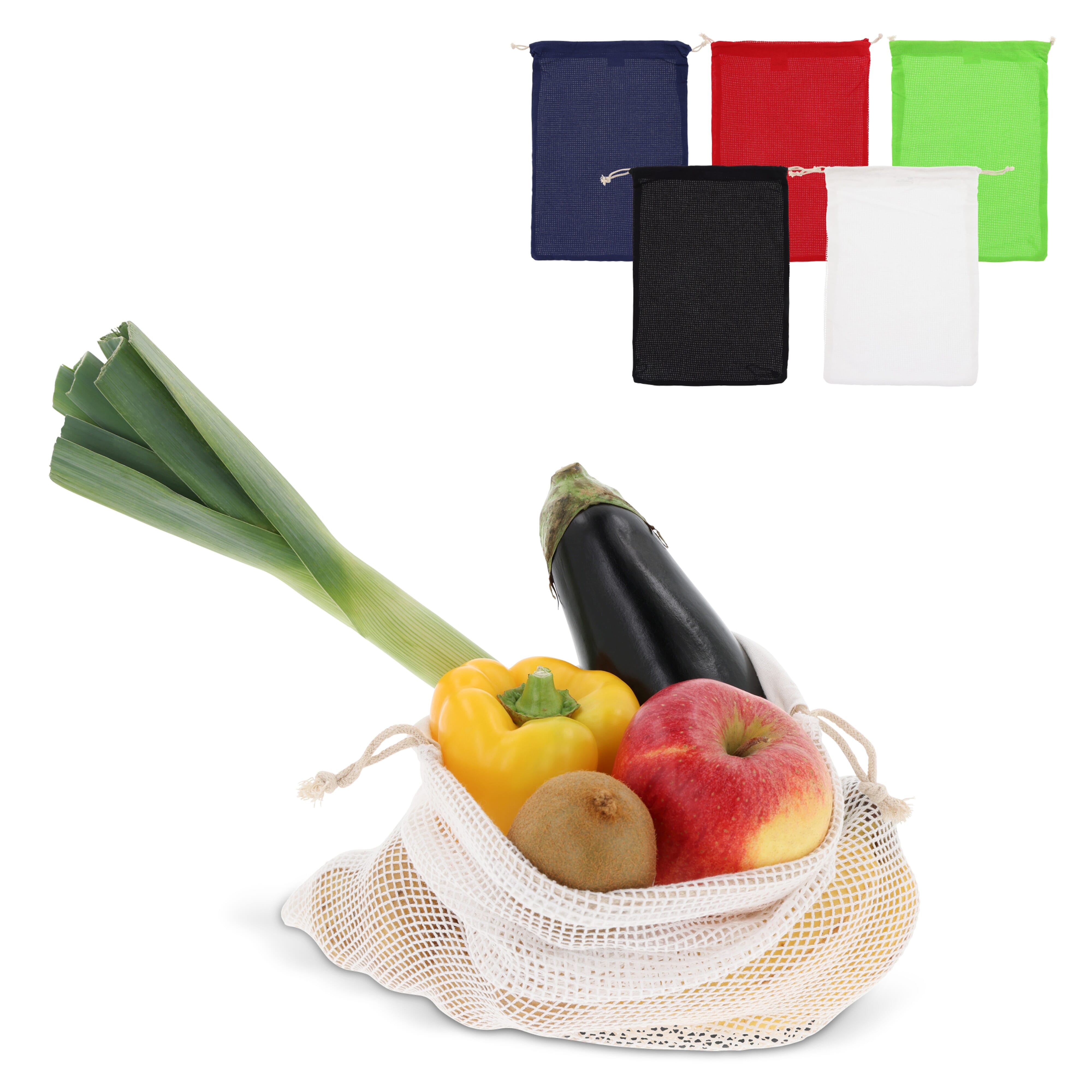 Wiederverwendbare Lebensmitteltasche OEKO-TEX® Baumwolle 30 x 40cm