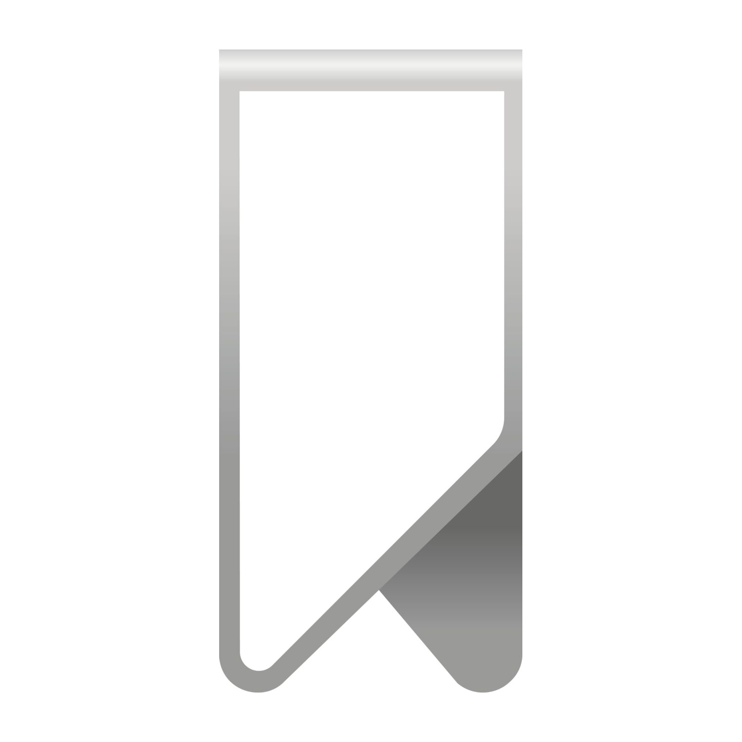 ROMINOX® Mehrweg-Büroklammer X Clip Variante A, idealer Mailingartikel für Dokumente, bis zu 12 Seiten Klemmkraft