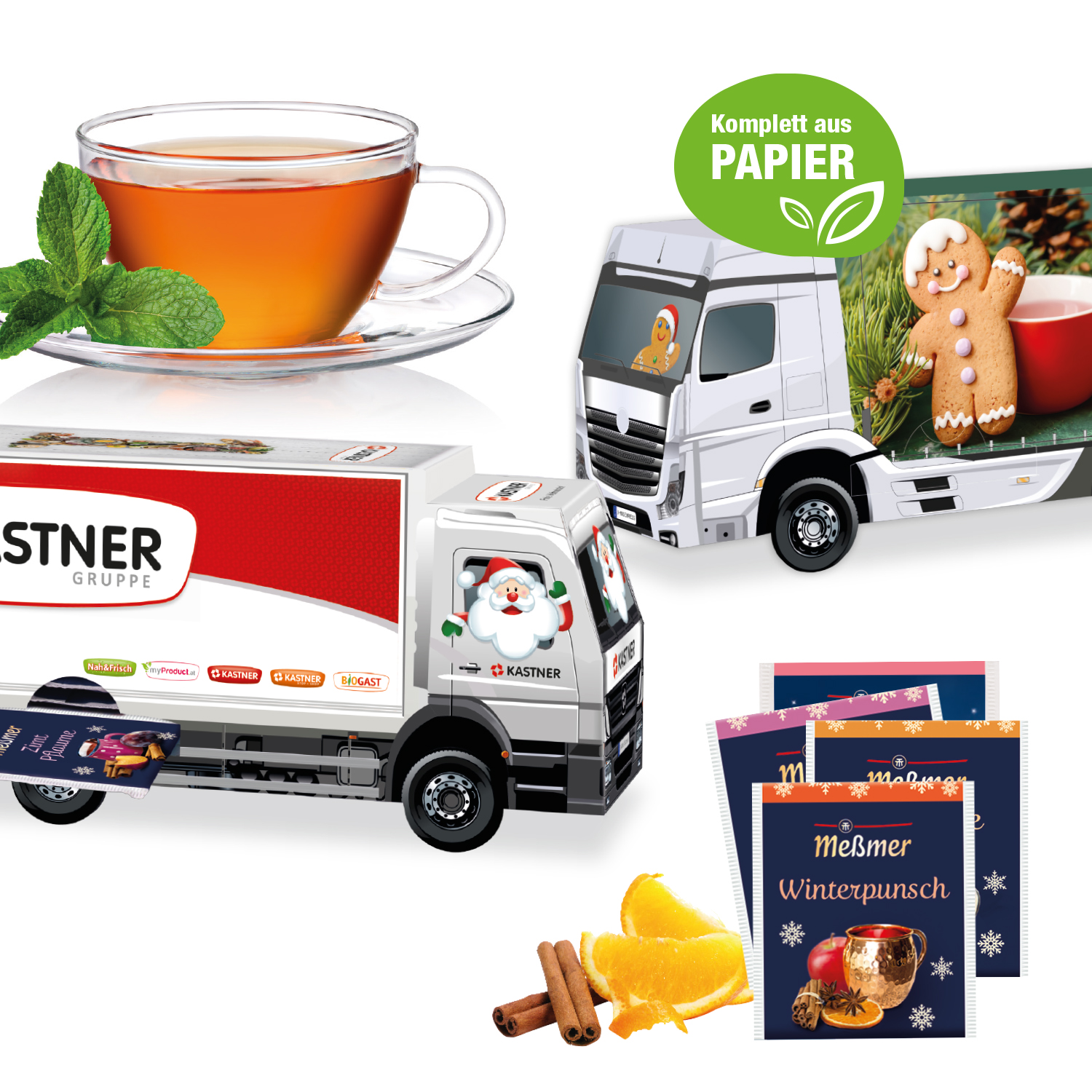 Adventskalender Meßmer "Tee-LKW“