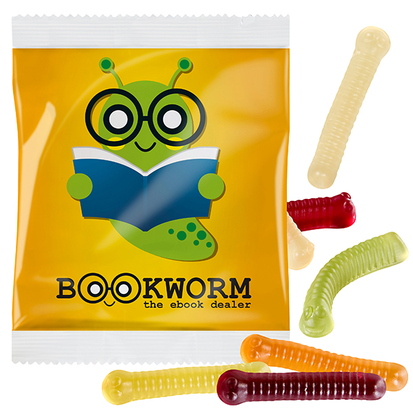 Fruchtgummi INDIVIDUELL 30 g im kompostierbaren Tütchen Fruchtgummi INDIVIDUELL 30 g im kompostierbaren Tütchen