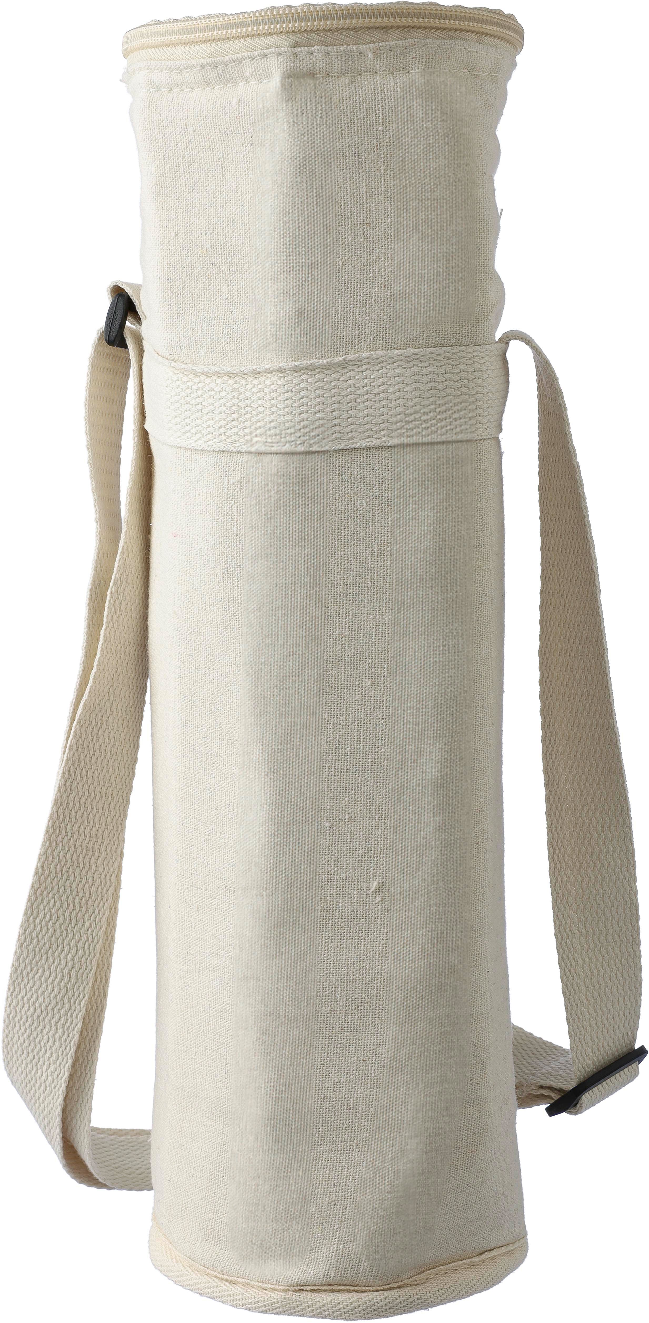 Kühltasche für Flaschen aus recycelter Baumwolle (270 g / m²) Eugene Kühltasche für Flaschen aus recycelter Baumwolle (270 g / m²) Eugene