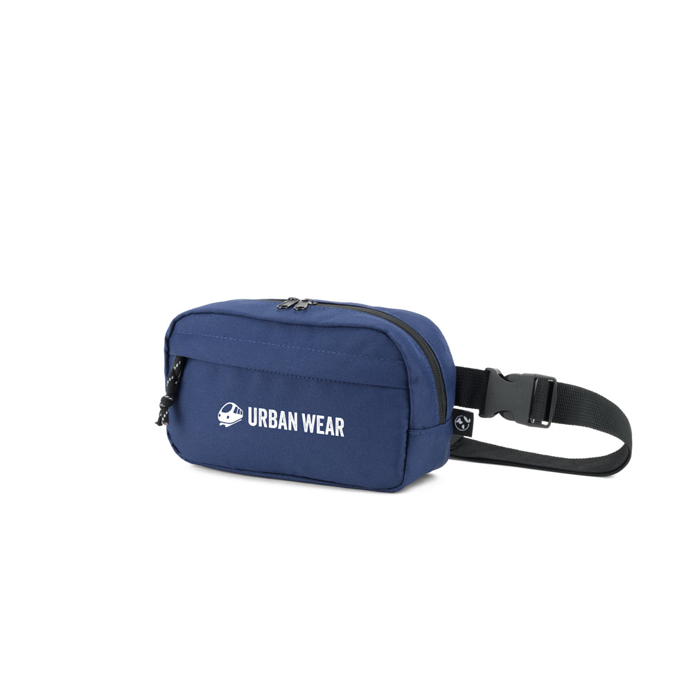 MYKONOS Gürteltasche aus 600D recyceltem Polyester und Innenfutter aus 210D recyceltem Polyester