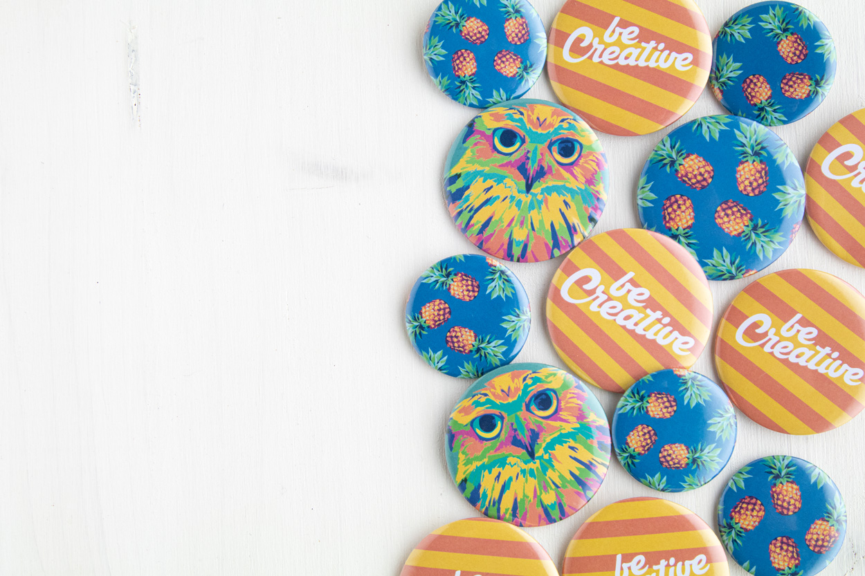 Button-Anstecker PinBadge Maxi