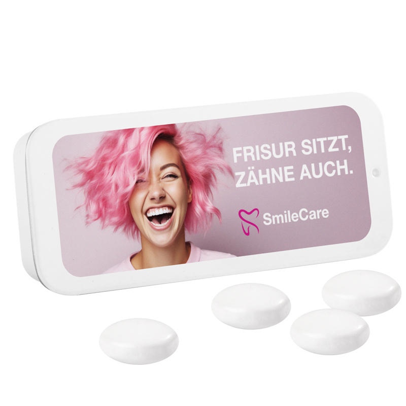 Schiebedeckeldose, Mentos Mint