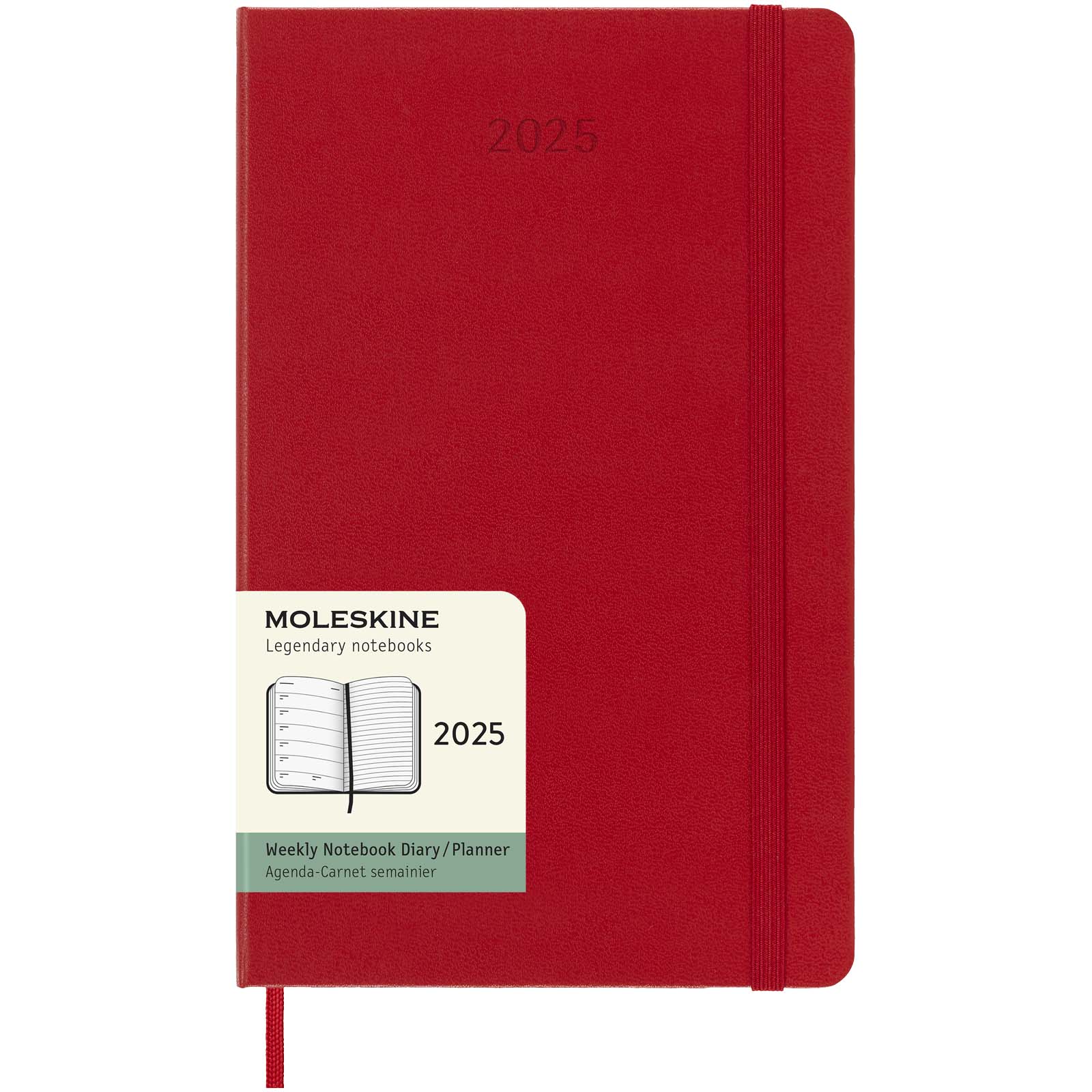 Moleskine Hardcover 12 Monate Wochenkalender L Moleskine Hardcover 12 Monate Wochenkalender L