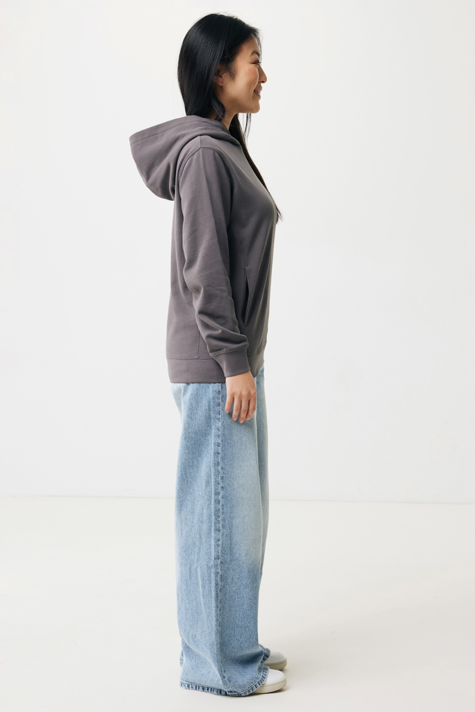 IQONIQ Yengo Hoodie mit Seitentaschen aus rec. Baumwolle