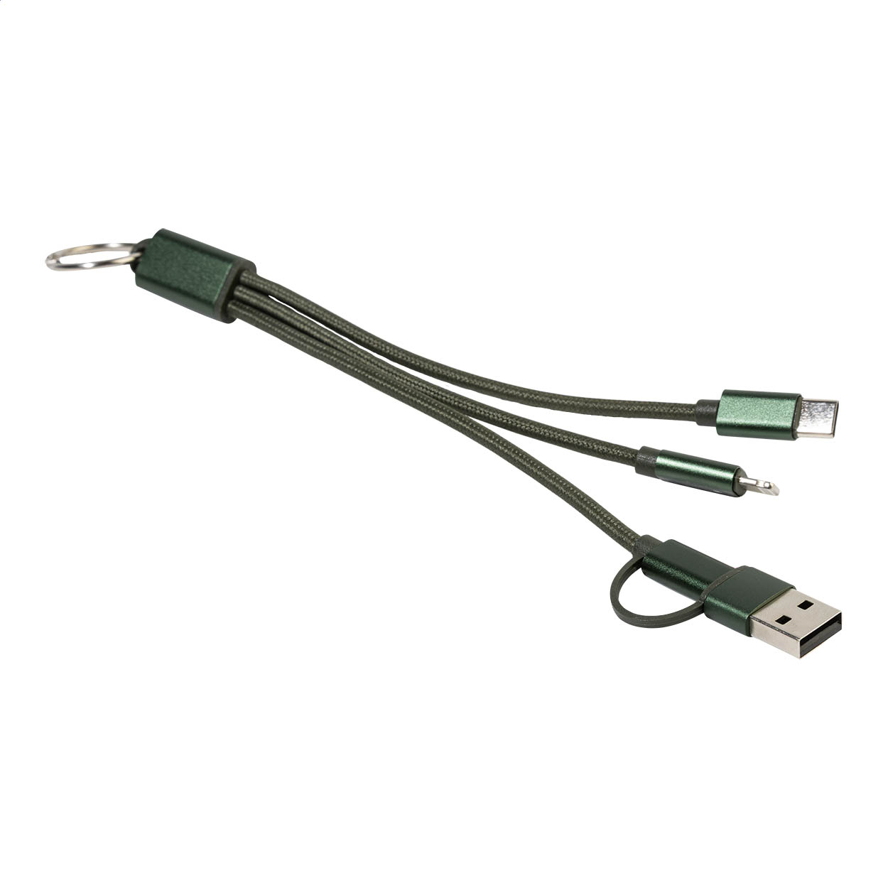 USB-Ladekabel mit Schlüsselanhänger Rafob