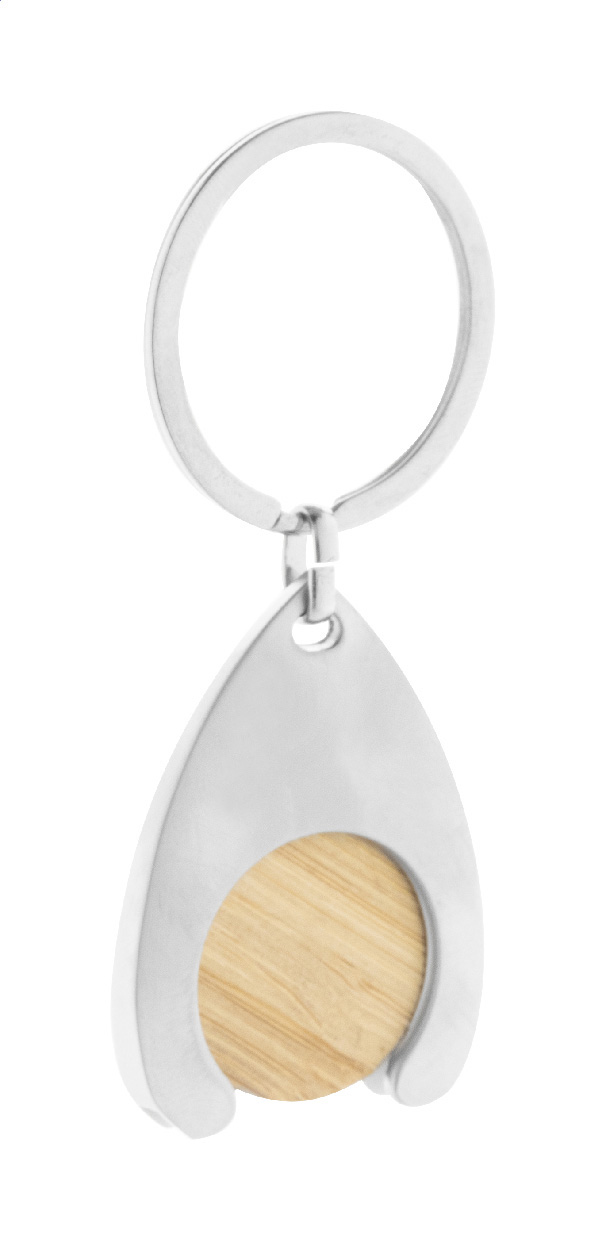 Schlüsselanhänger mit Einkaufswagenchip Zoinc