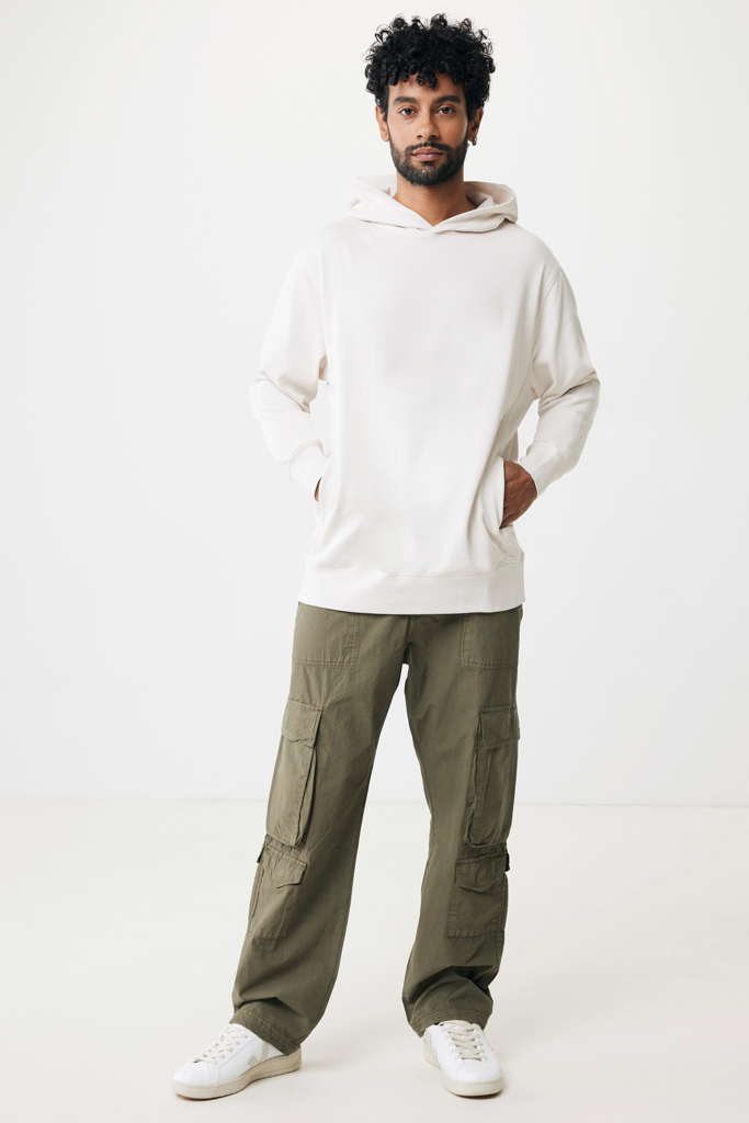 IQONIQ Yengo Hoodie mit Seitentaschen aus rec. Baumwolle