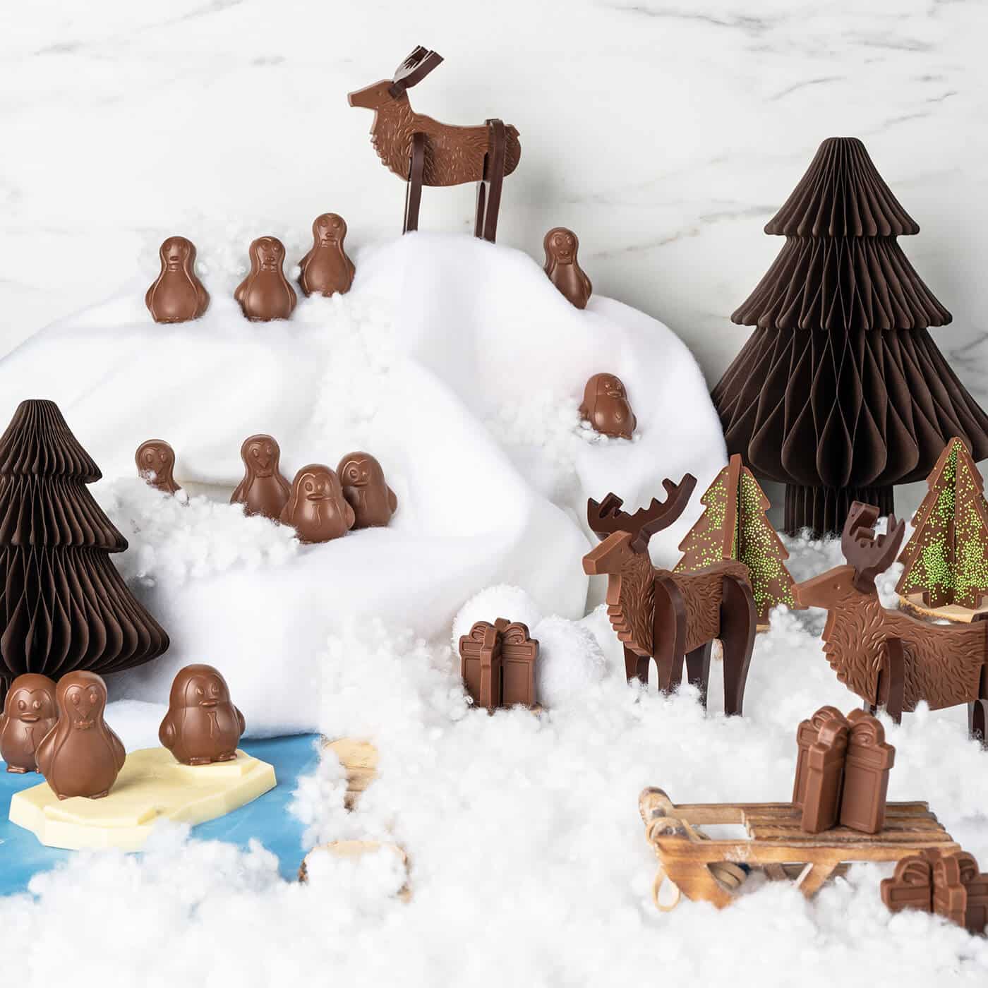 Schoko Puzzle 3D Weihnachtsbaum