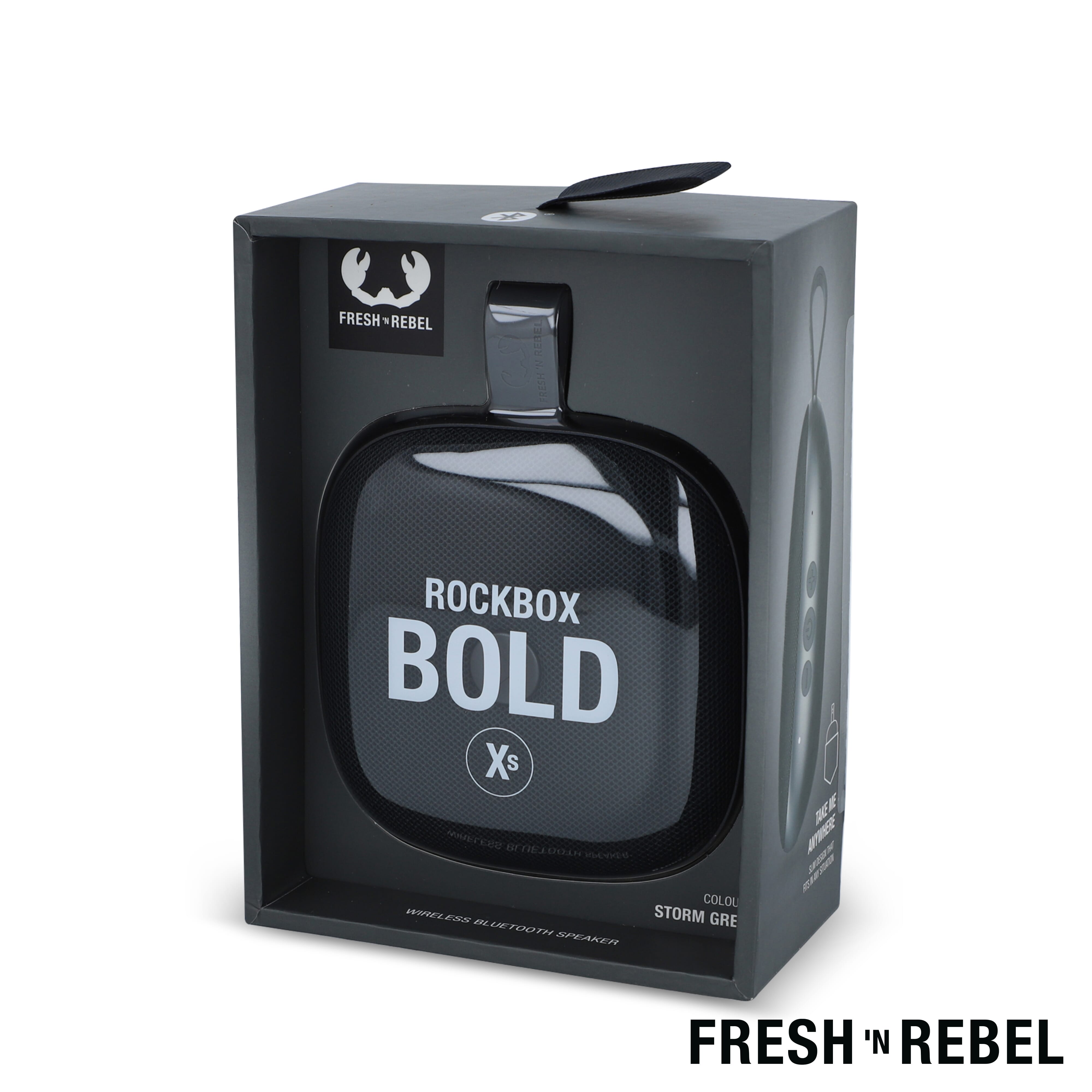 Fresh 'n Rebel Rockbox Bold Xs splashproof TWS speaker 4W