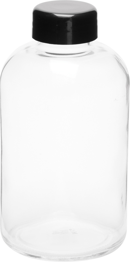 Glas-Trinkflasche DRINK HEALTHY