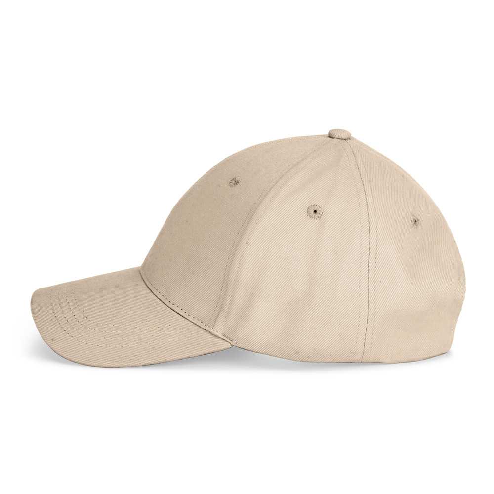 NATHAN Kappe aus 100 % Baumwolle (260 g / m²) mit 6 Paneelen