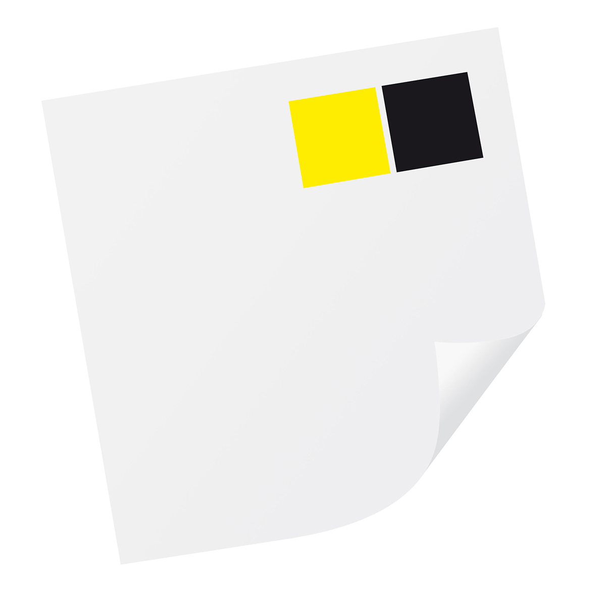 Einzelblattdruck für Zettelbox