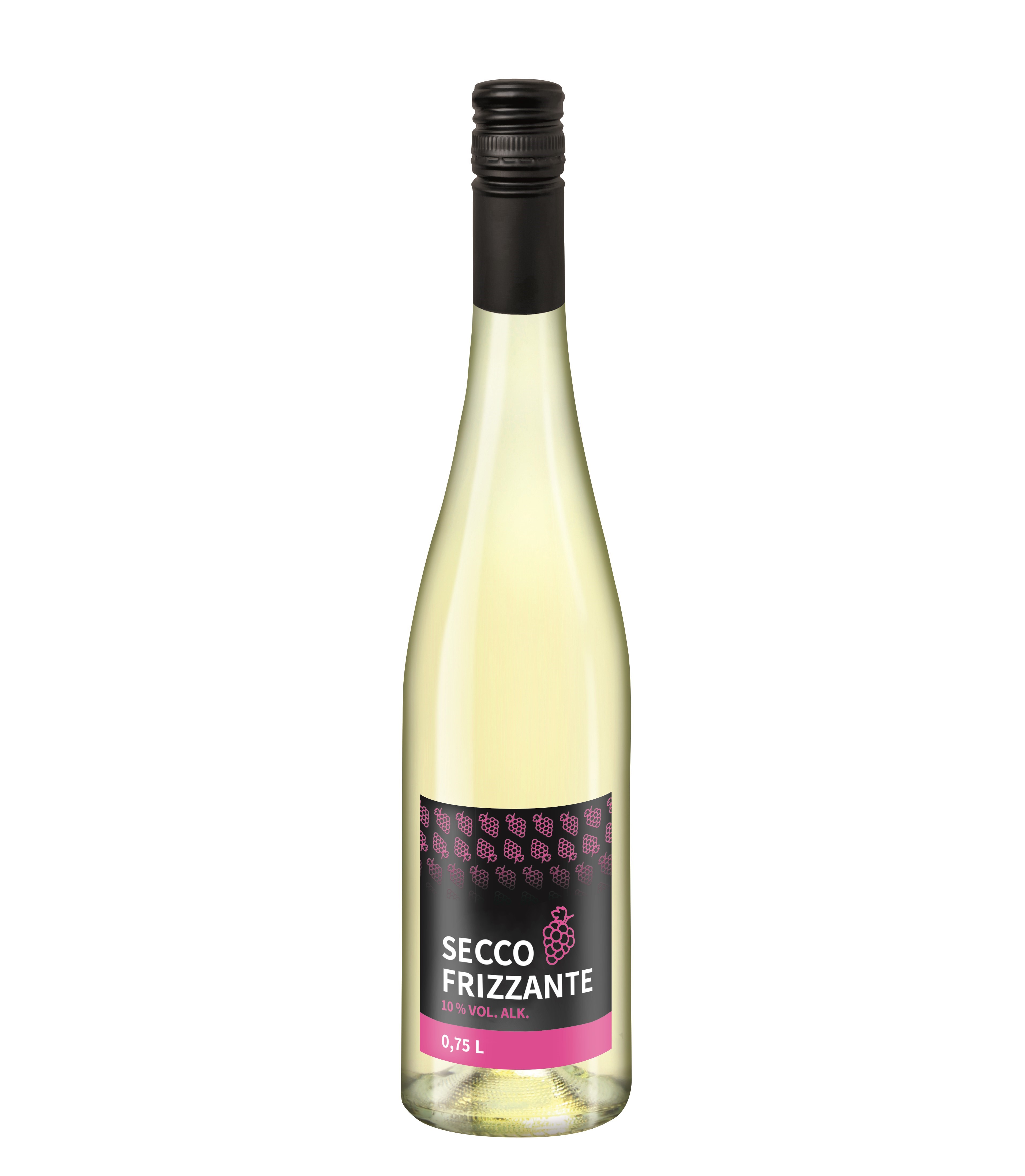 0,75 l Secco frizzante (Glas) - Body Label 0,75 l Secco frizzante (Glas) - Body Label