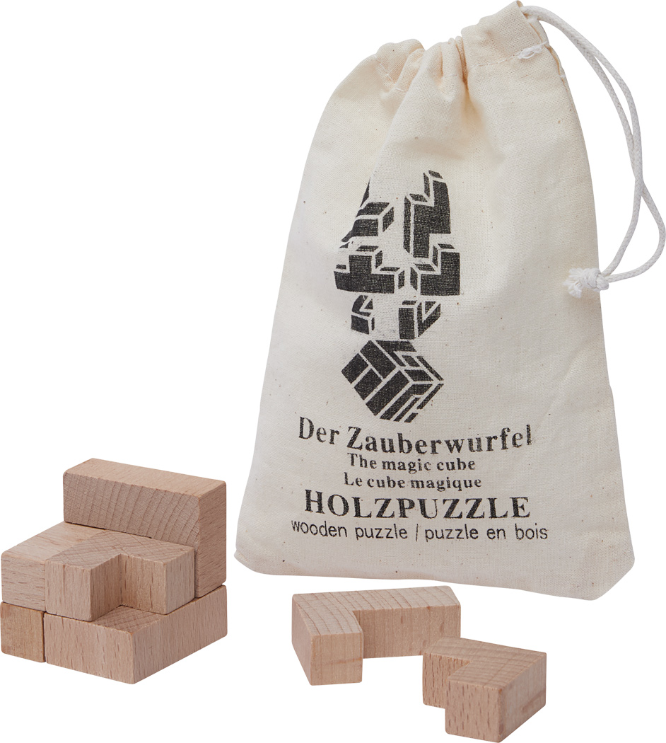 Holz-Puzzle CRAZY CUBE Holz-Puzzle CRAZY CUBE