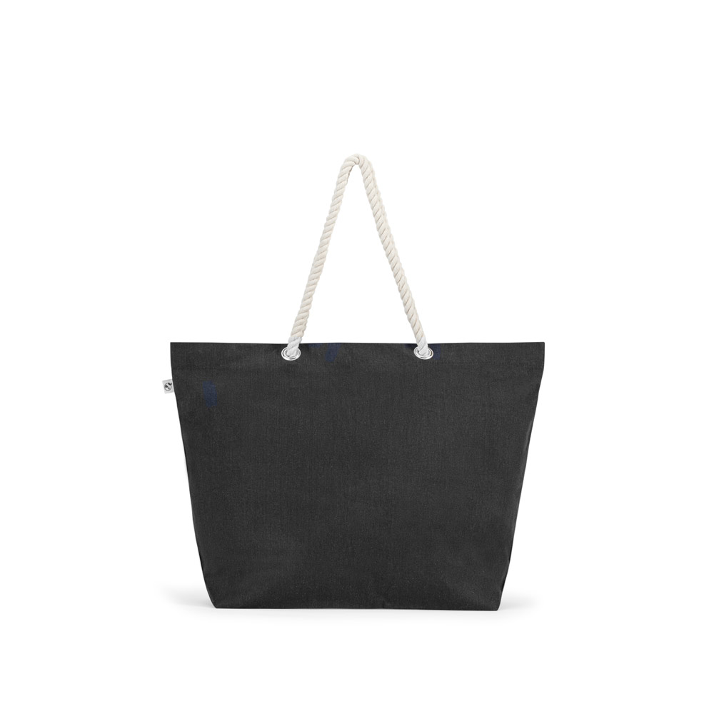 ATHENS Strandtasche aus recycelter Baumwolle (70 %) und recyceltem Polyester (30 %) (220 g / m²)