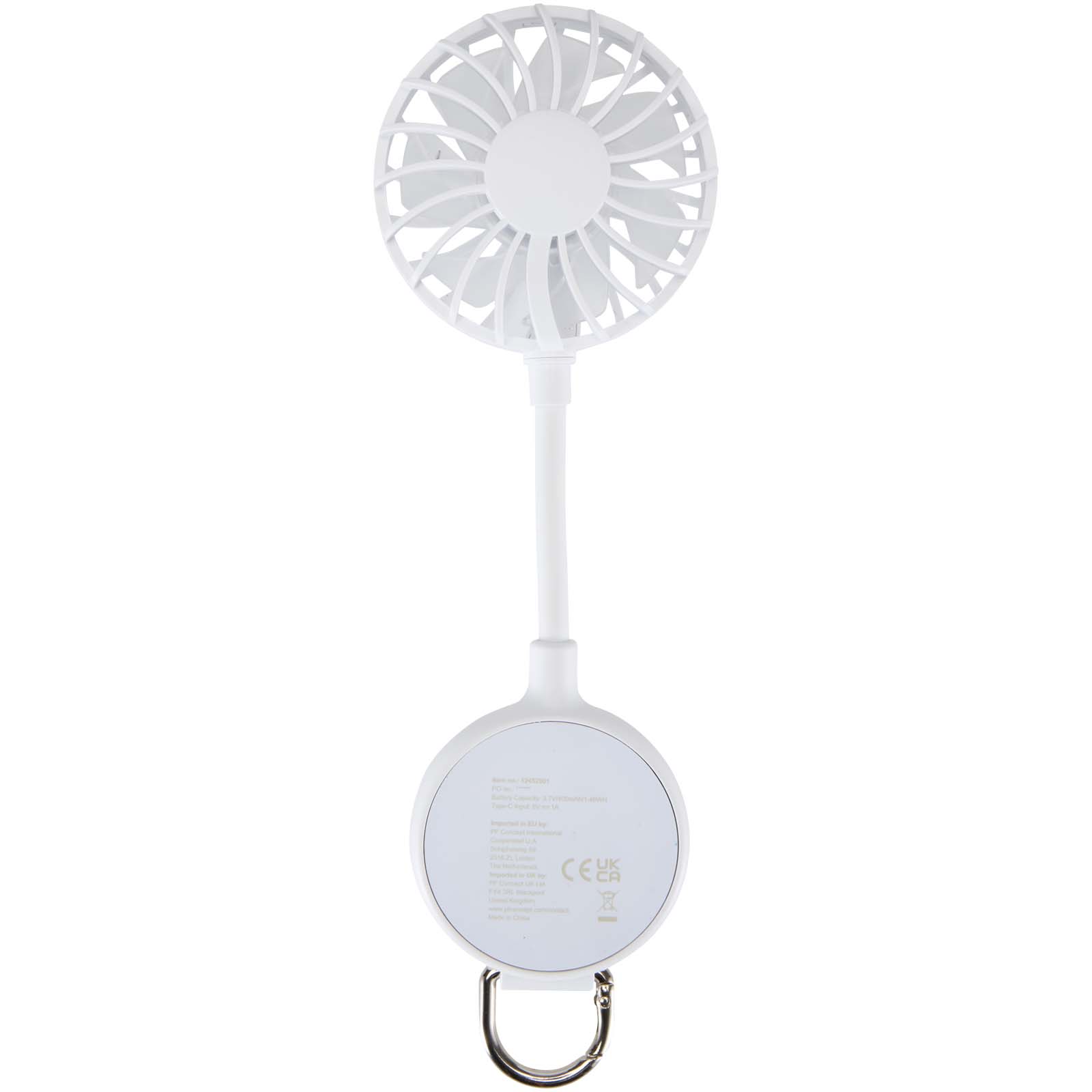 Ventio Magnetischer, tragbarer Ventilator aus recyceltem Kunststoff