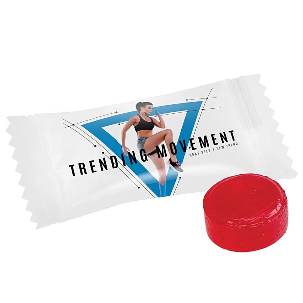 Werbebonbon Bonbon-Packung Sugar Free