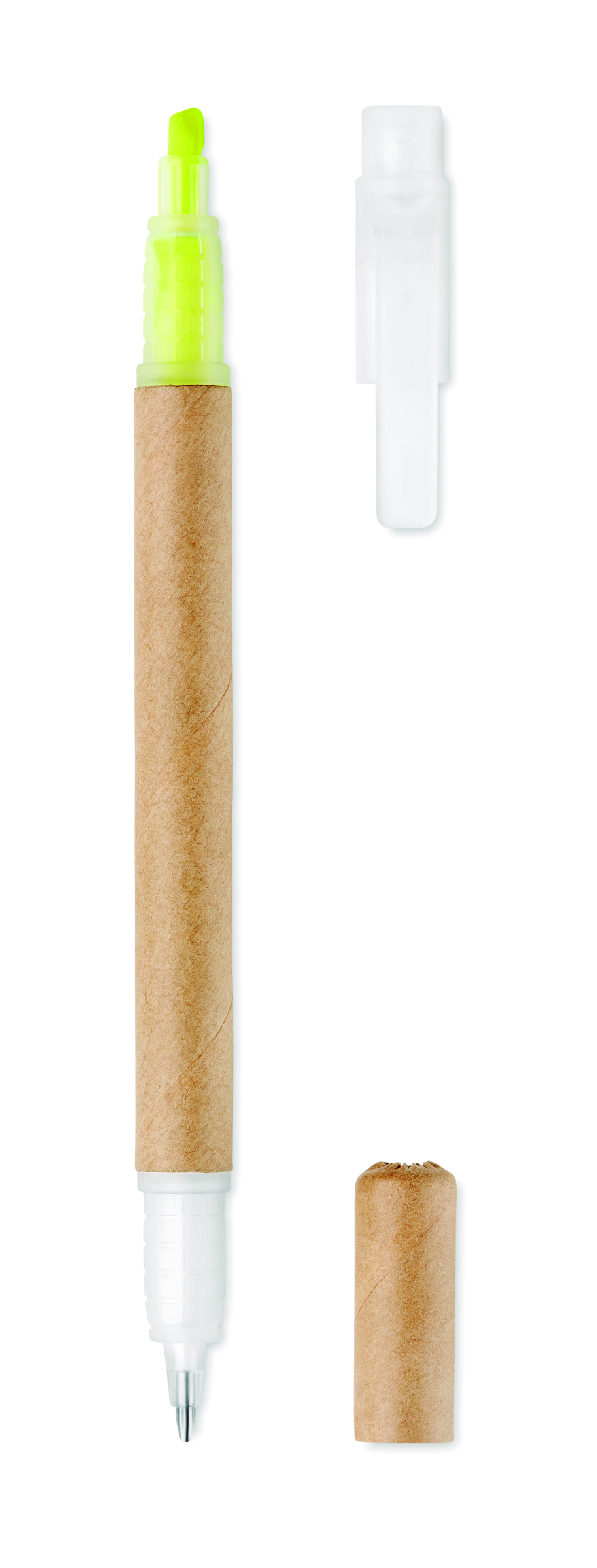 Kugelschreiber mit Textmarker DUO PAPER Kugelschreiber mit Textmarker DUO PAPER