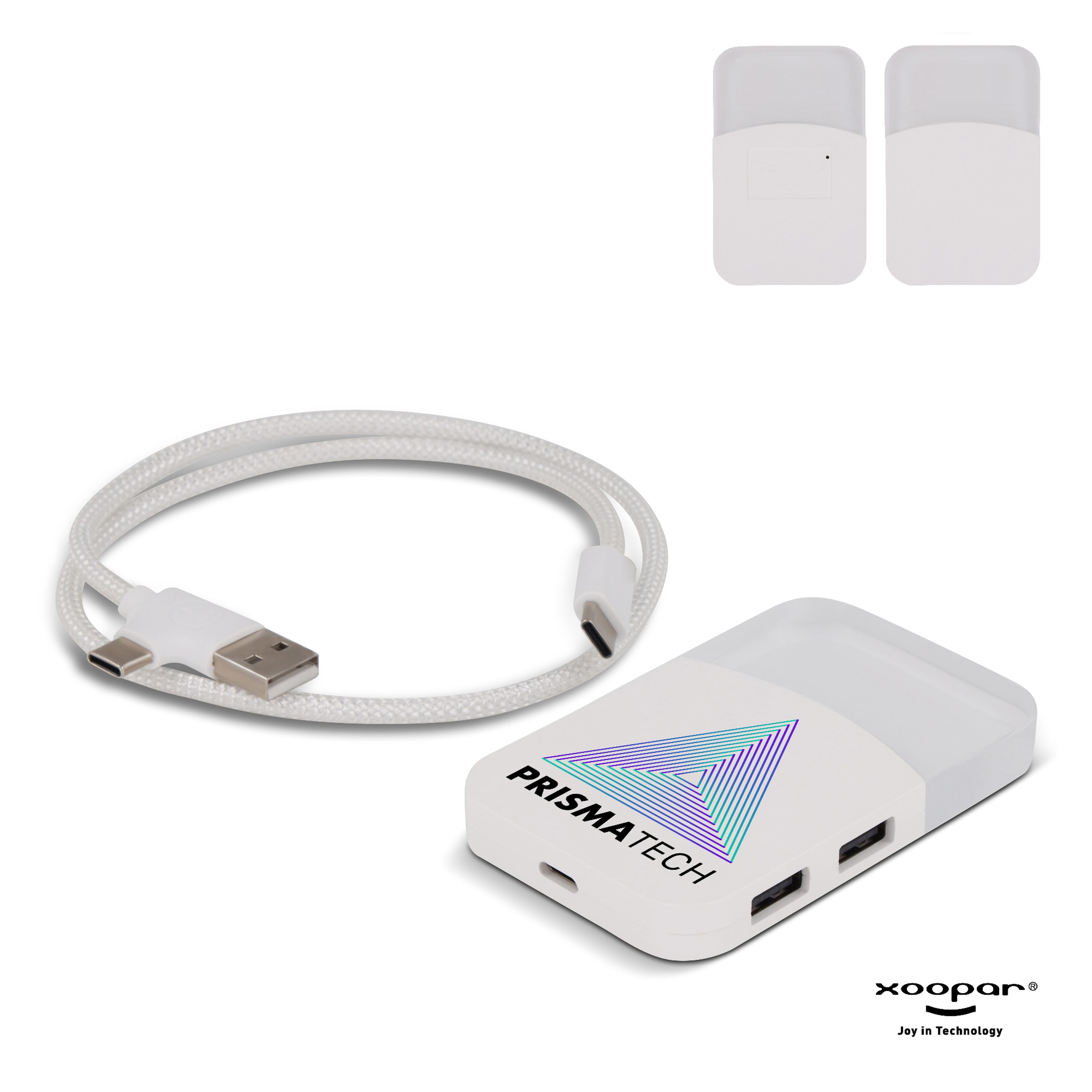 Xoopar iLo Mini Hub– 4 in 1 Adapter – USB 2.0 Data Transfer - Splitter