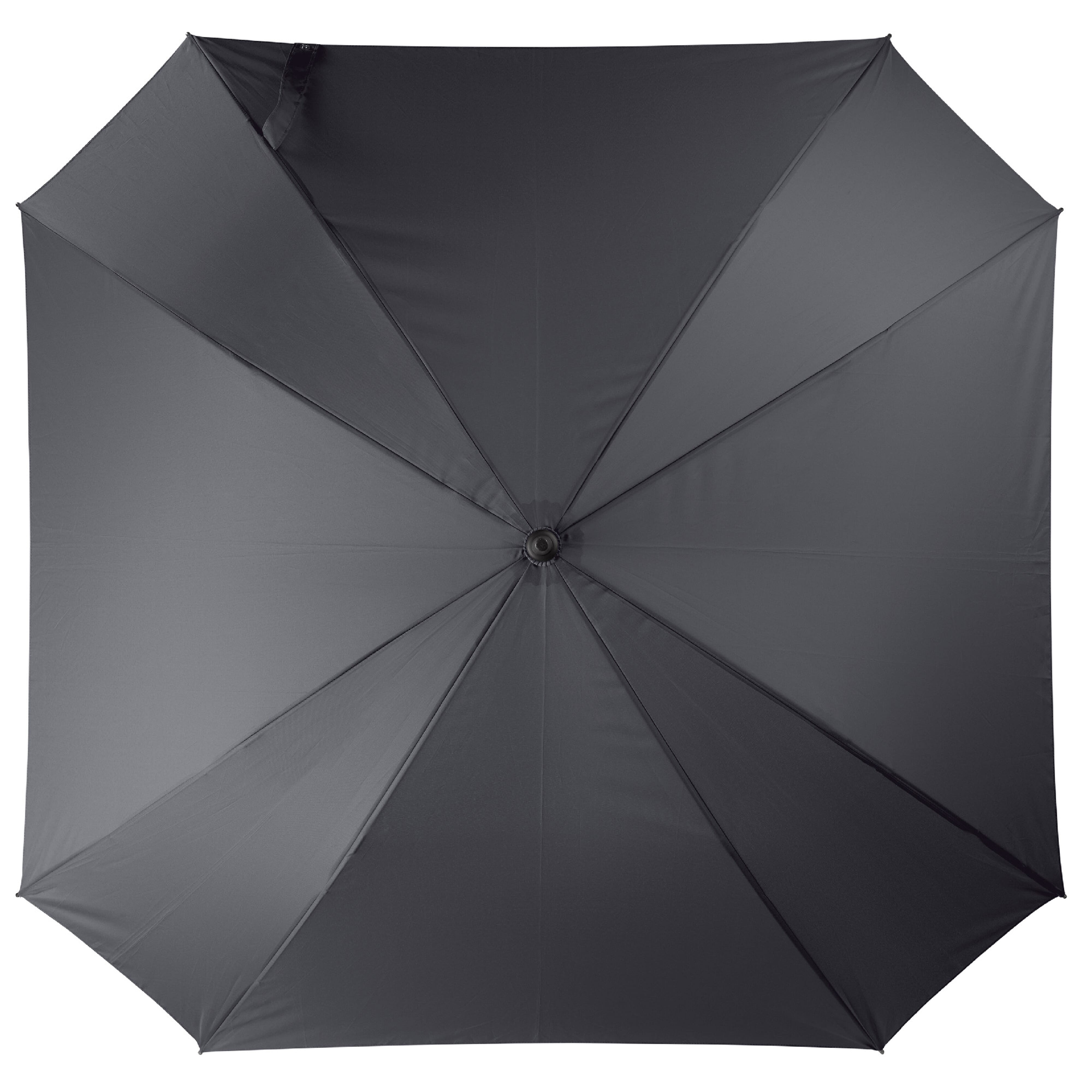 Luxus 27” quadratischer Regenschirm mit Hülle