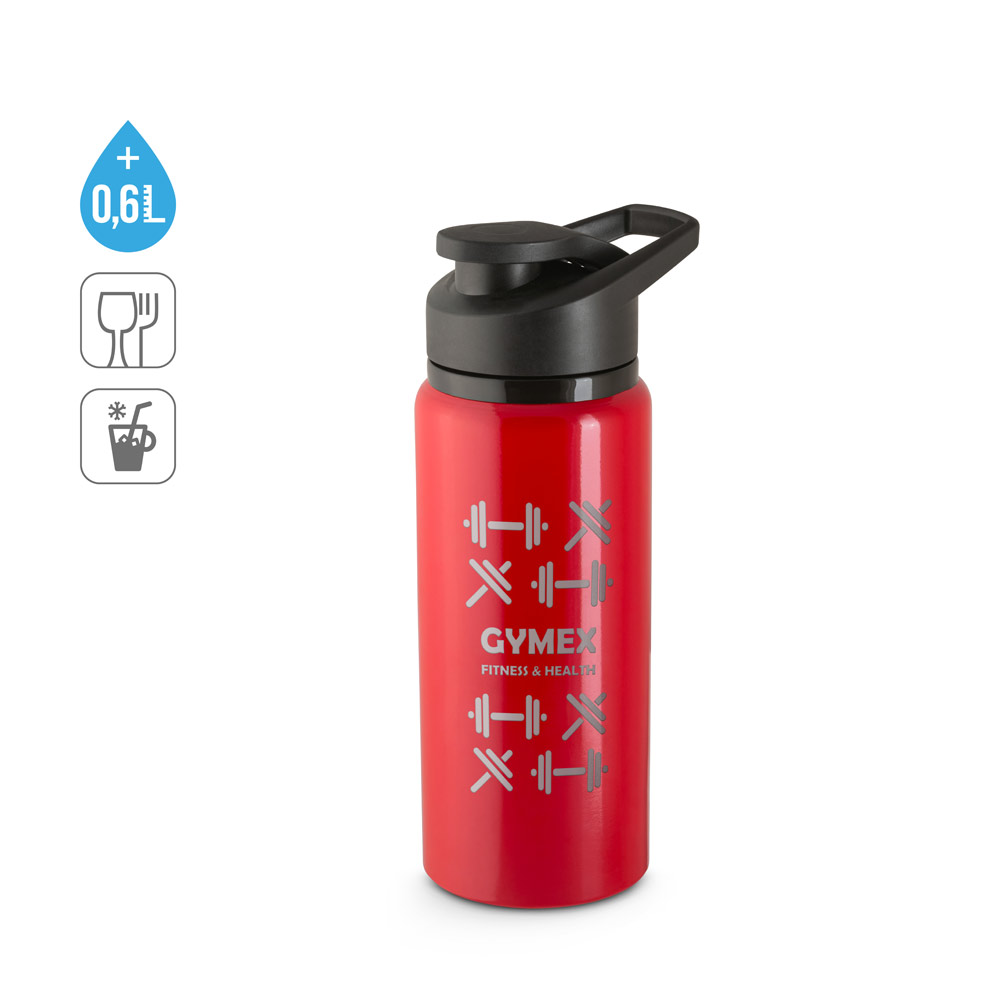SHAWN Sportflasche aus 90% recyceltem aluminium 600 mL
