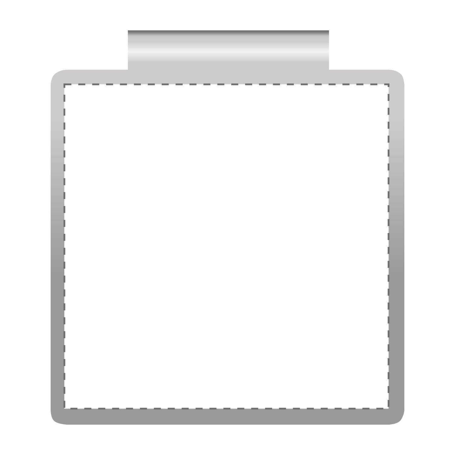 ROMINOX® Mehrweg-Büroklammer Shape Clip Variante G, idealer Mailingartikel für Dokumente, bis zu 18 Seiten Klemmkraft