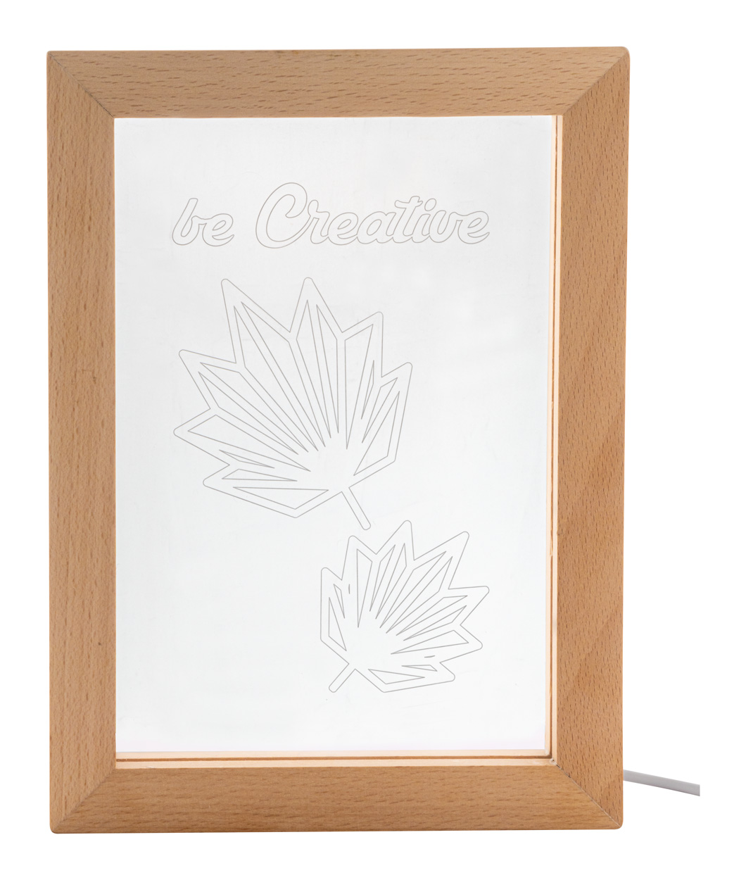 LED-Trophäe Woodiframe