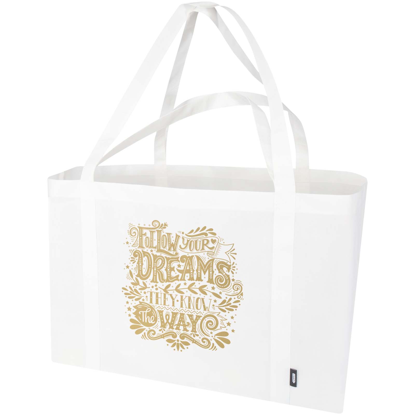 Jumbo Extra große Tragetasche aus recyceltem GRS Non Woven 65 L