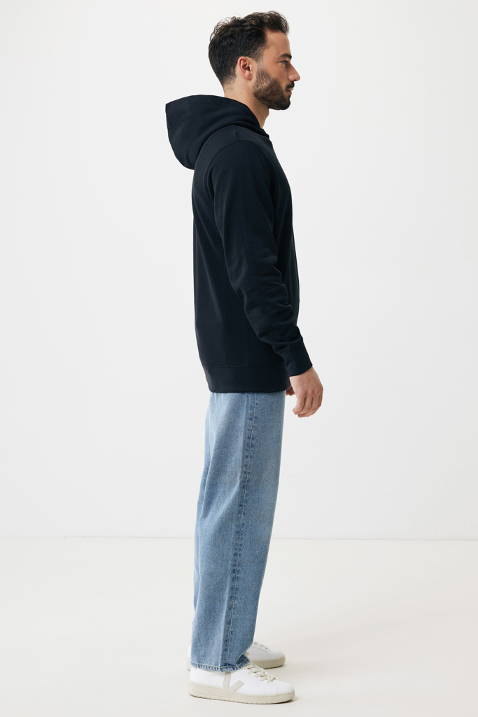 IQONIQ Yengo Hoodie mit Seitentaschen aus rec. Baumwolle