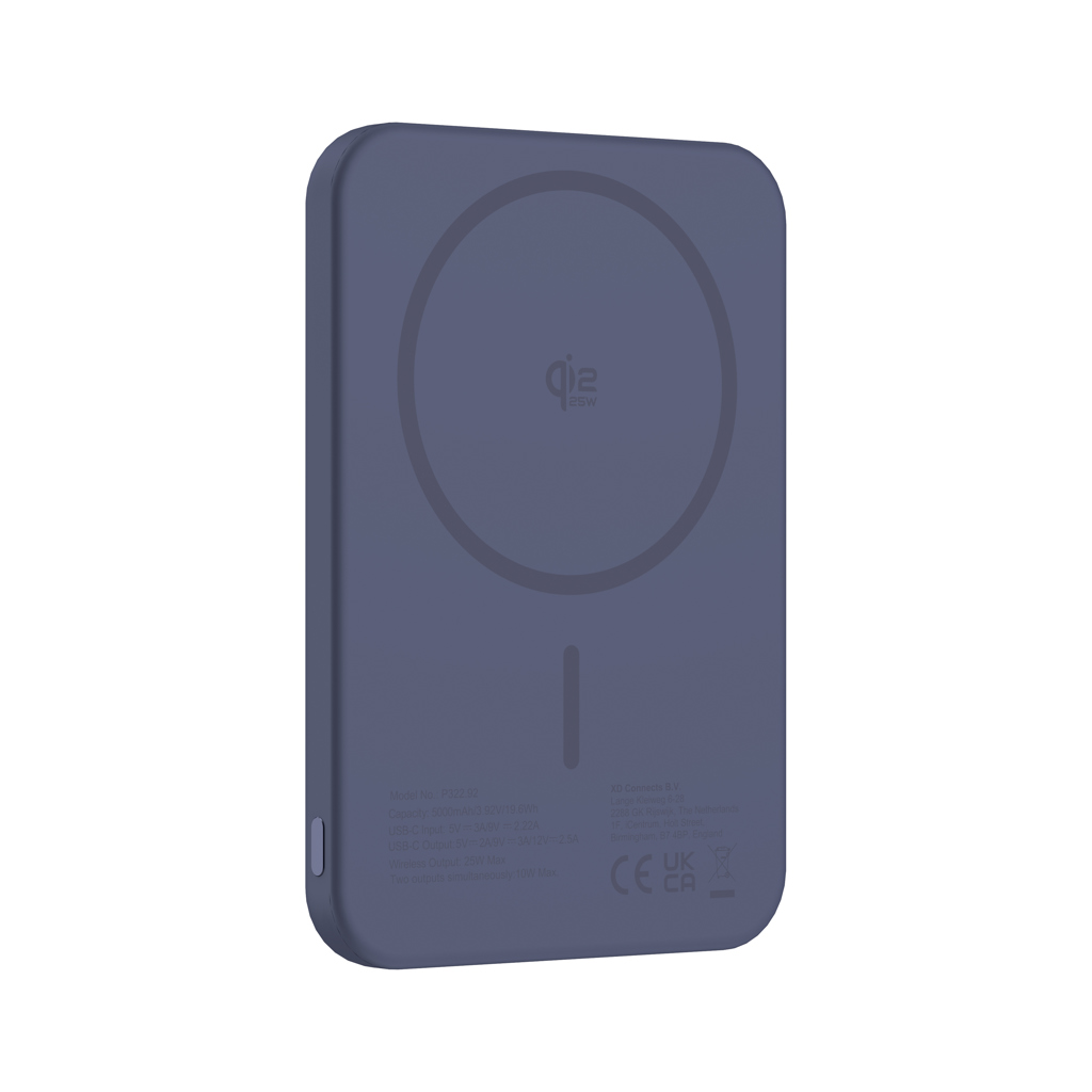 Urban Vitamin Pomona 5000mAh Qi2.2 25W magnetische Powerbank