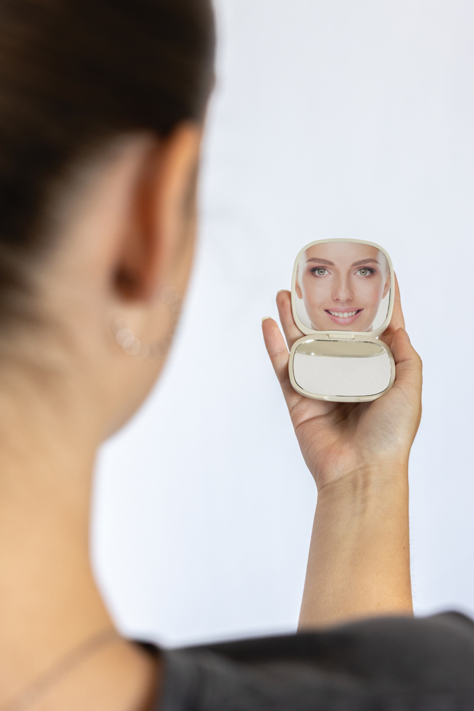 Reflecta Make-Up Spiegel aus RCS rec. ABS